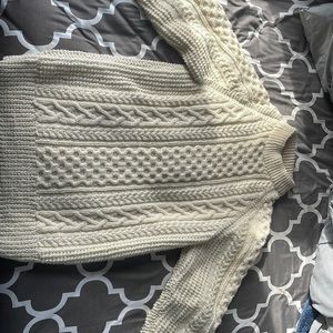Fishermen sweater Irish wool